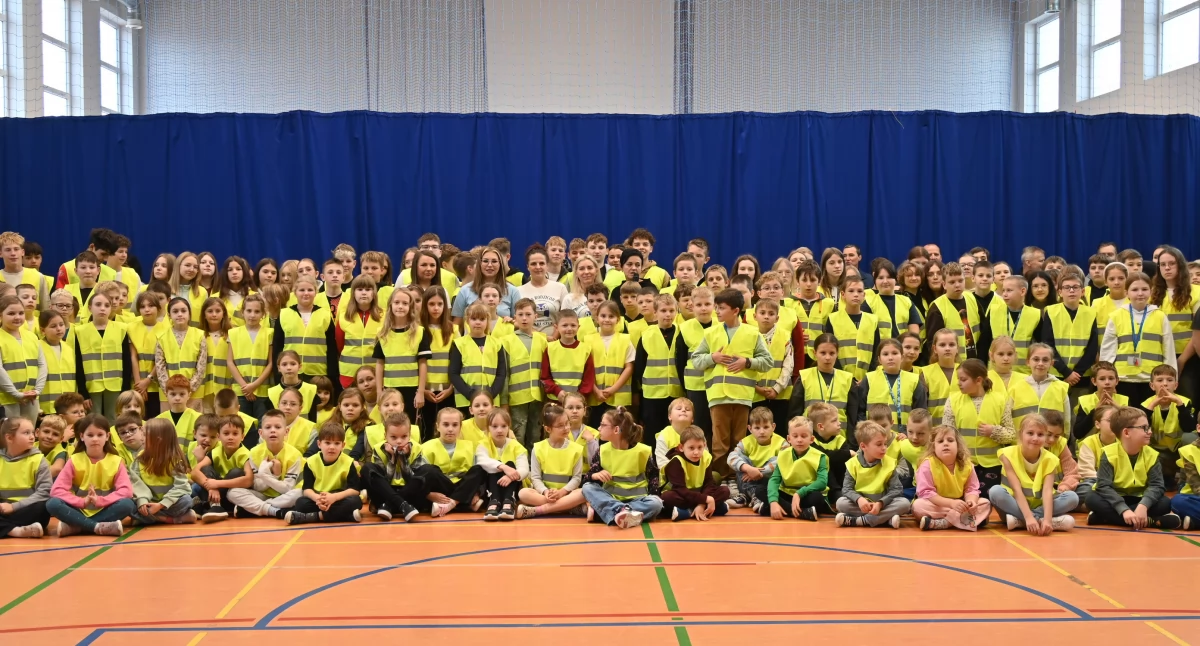 Szkoła w Kruszynie pokazała, jak dba się o bezpieczeństwo uczniów