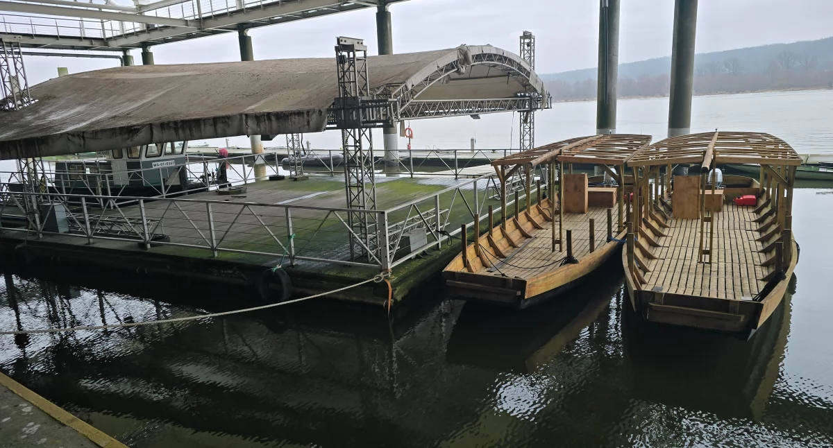 Nowe rejsy po Wiśle już niebawem. Włocławek wita dwie tradycyjne krypy