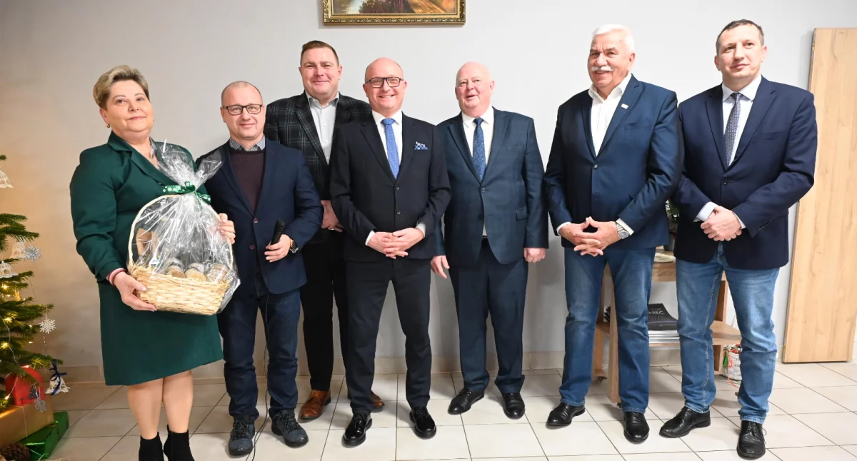 Wigilia kół gospodyń wiejskich i stowarzyszeń gminy Lubraniec. Spotkanie w Wiktorowie