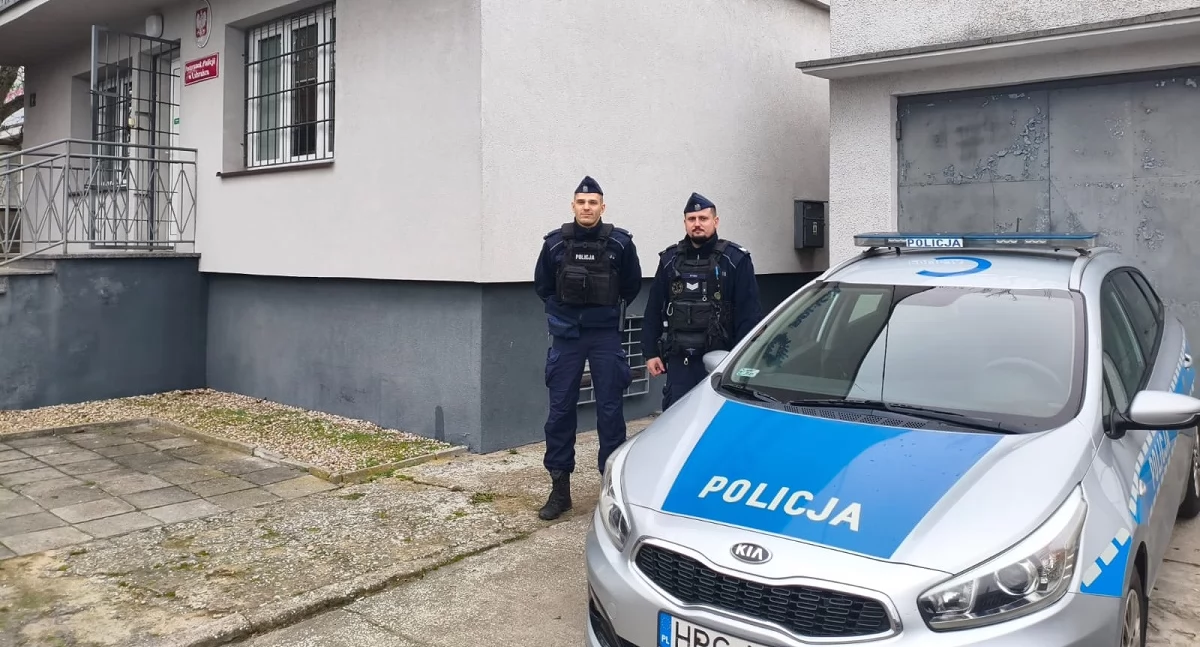 Dramatyczna akcja w powiecie włocławskim. Szybka reakcja policjantów zapobiegła tragedii