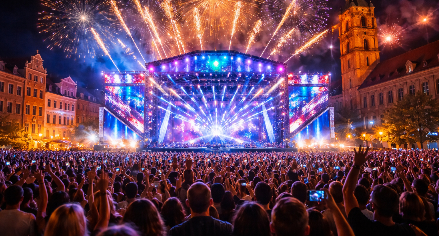 Sylwester w Toruniu 2025 – Sylwestrowa Moc Przebojów w sercu Kujaw i Pomorza