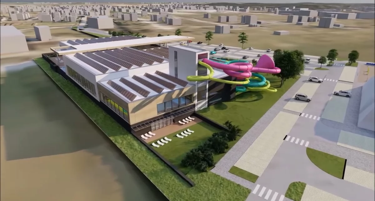 Powiatowe Centrum Sportu w Kruszynie robi wrażenie i nabiera tempa. Trwa ważny etap inwestycji [VIDEO]