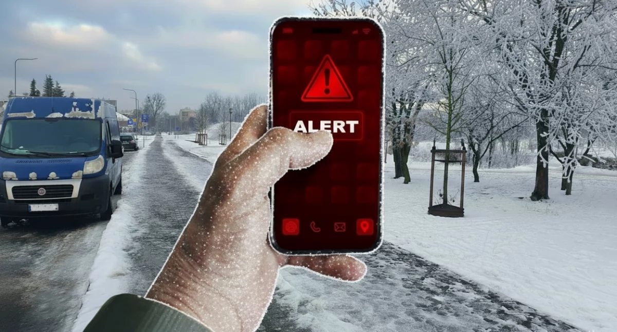 Siarczysty mróz uderzy we Włocławek. IMGW wydało alert