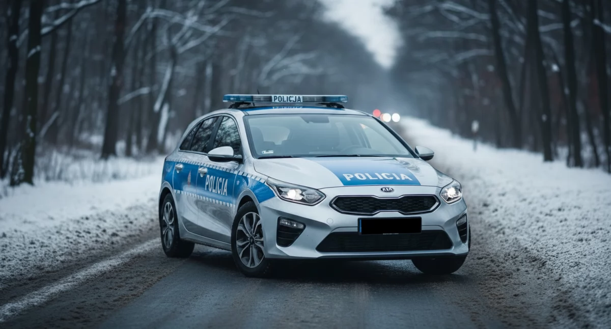 Policyjny pościg w regionie. 50-latek uderzył w inny samochód