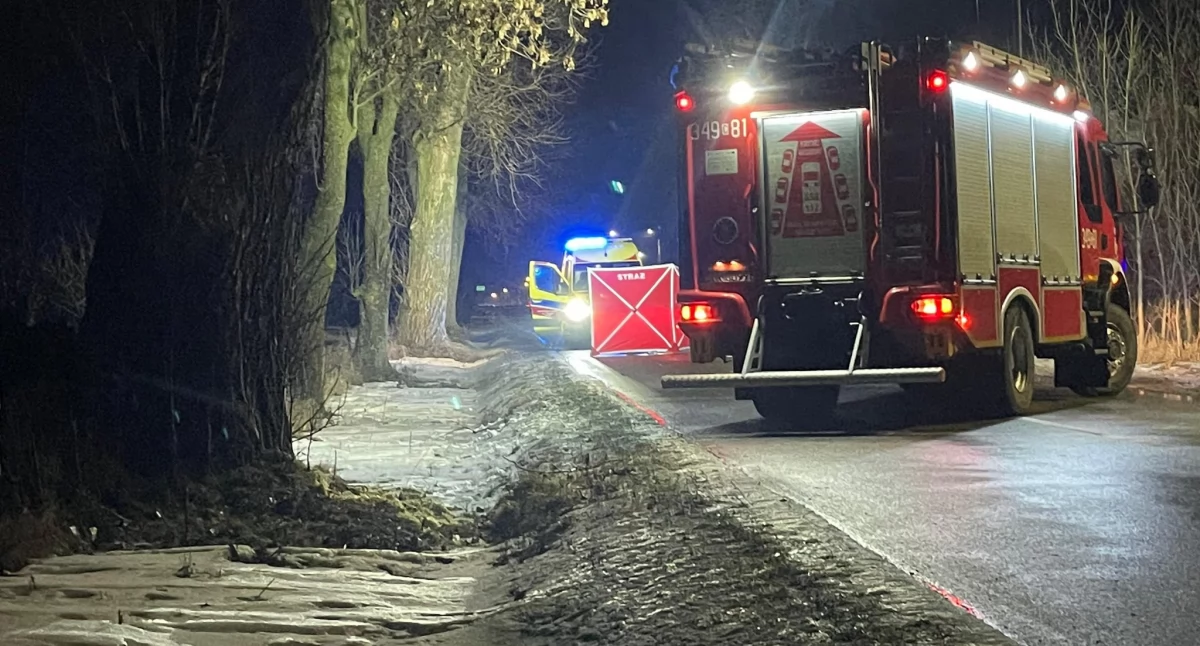 Najechał na leżącego na jezdni. Mężczyzna zginął na miejscu