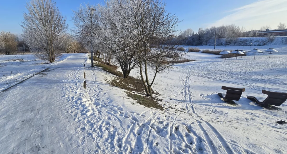 Silny mróz we Włocławku i okolicach. IMGW wydał ostrzeżenie dla miasta i powiatów
