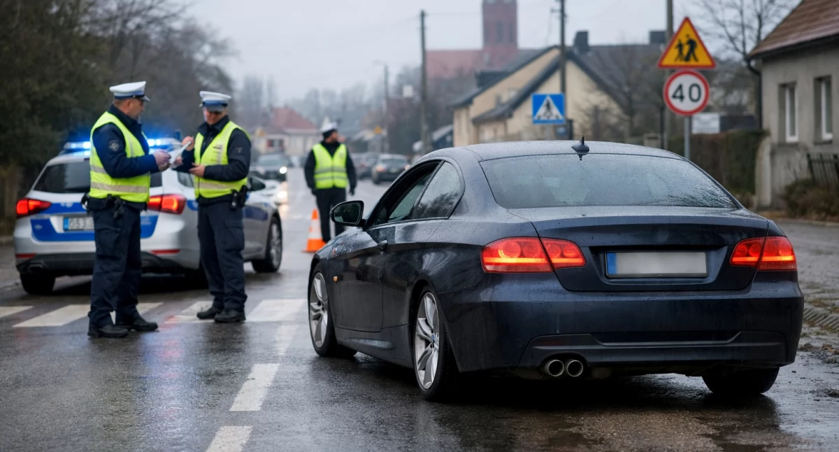 70 punktów karnych na odcinku 100 metrów. To, co zrobił kierowca BMW zdziwiło nawet policjantów