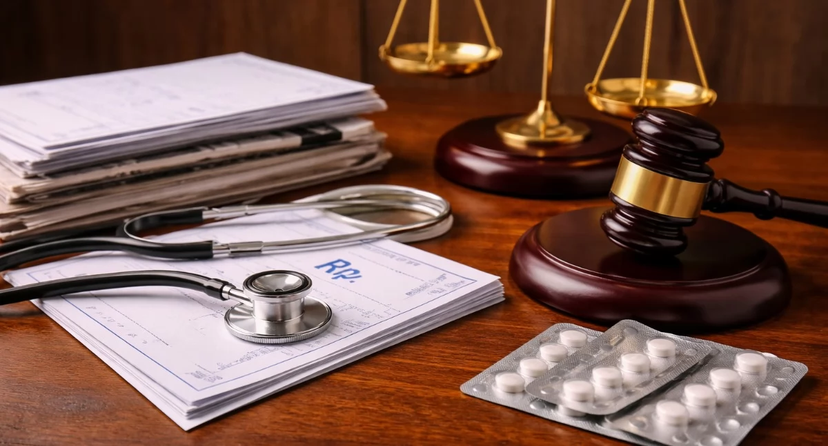 Głośna sprawa z regionu. 42 fałszerstwa recept i duże pieniądze w tle