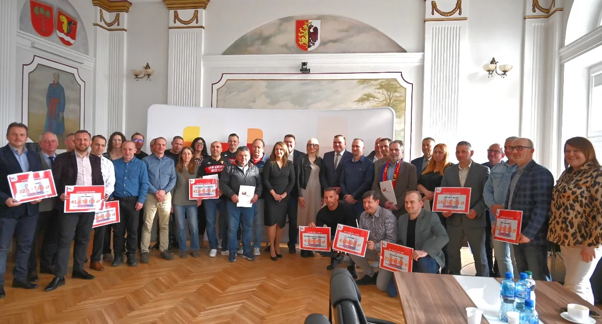 430 tysięcy złotych dla sportu. 30 klubów z powiatu włocławskiego z dofinansowaniem