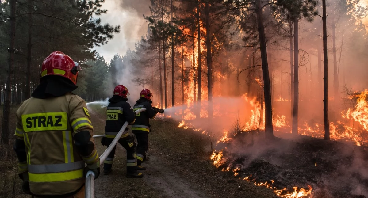 Starosta wyznaczył wysoką nagrodę. Kto podpala lasy w powiecie lipnowskim