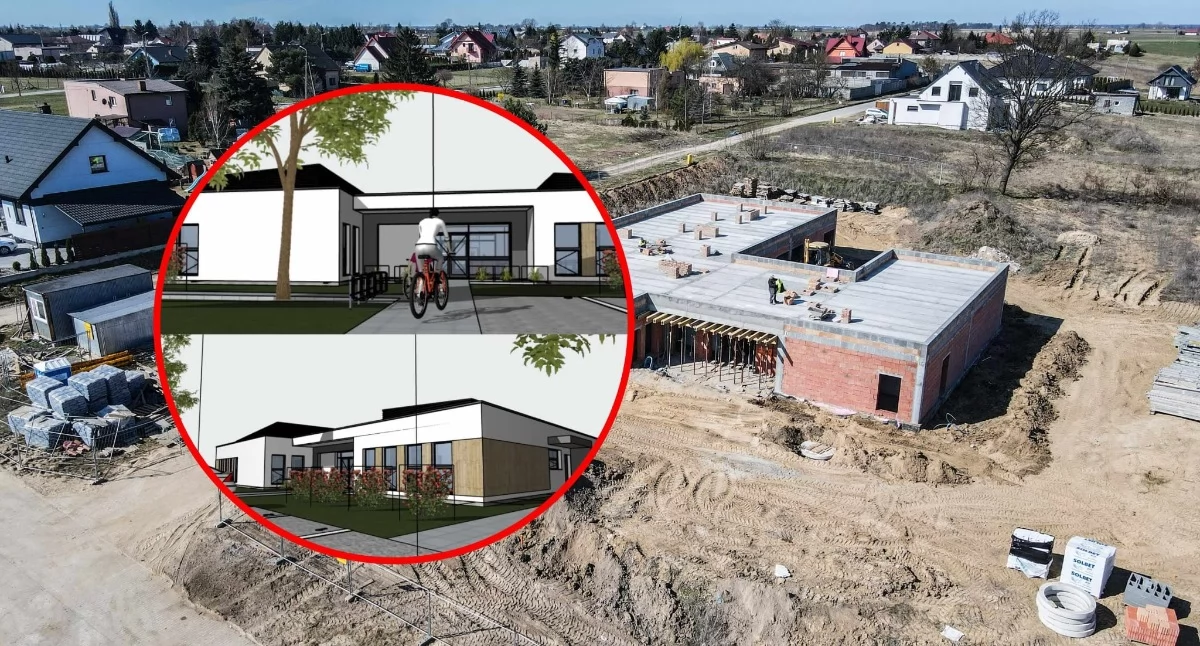 Brześć Kujawski stawia na wsparcie. Trwa budowa nowoczesnego Centrum Opiekuńczo-Mieszkalnego