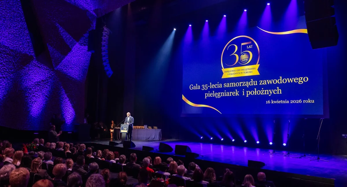 Gala 35-lecia samorządu pielęgniarek i położnych w Toruniu. Jubileusz w cieniu kryzysu kadrowego