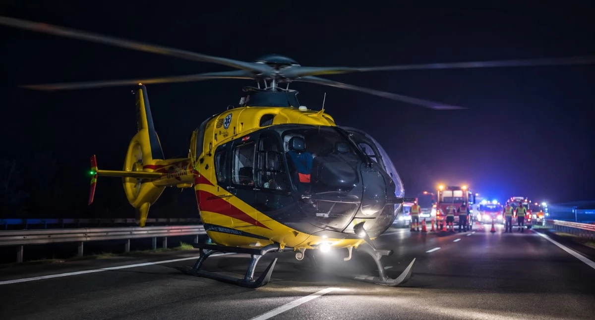 Nagłe zasłabnięcie na A1  zakończyło się śmiercią 13-latki
