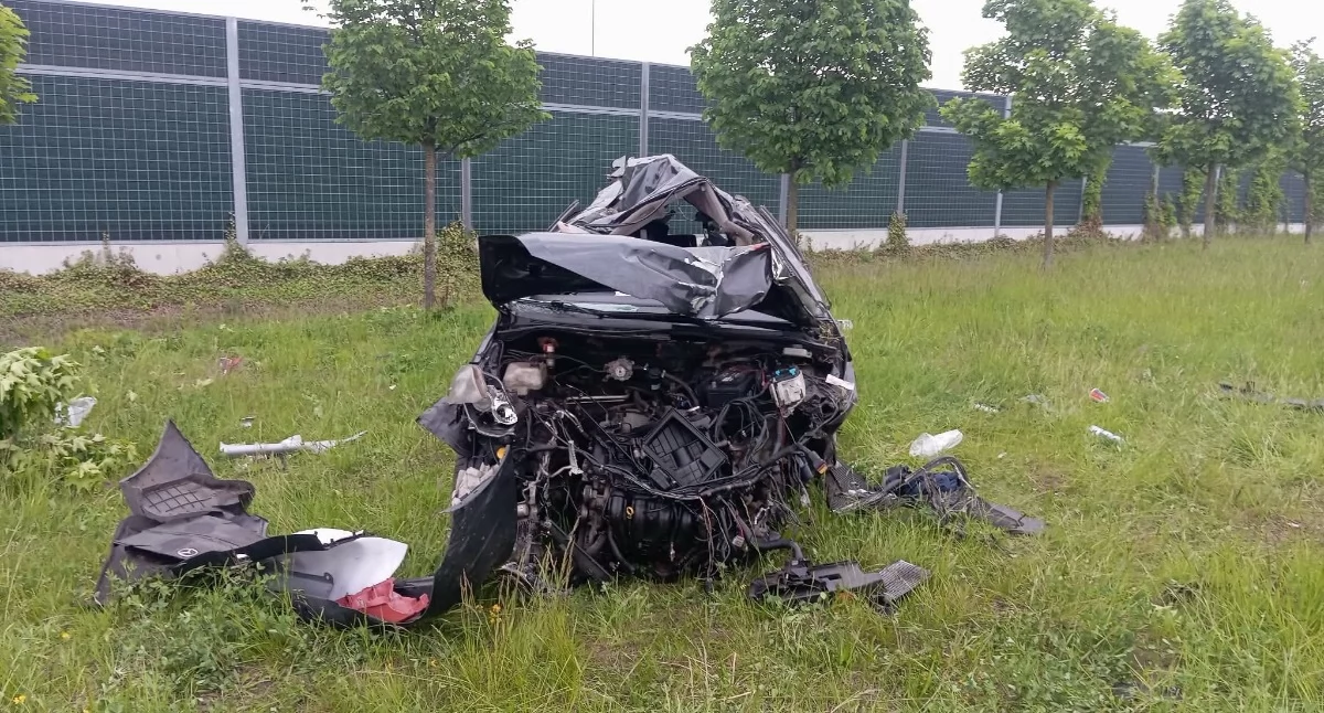 Wypadek na A1 i dramatyczne zdjęcia spod Włocławka