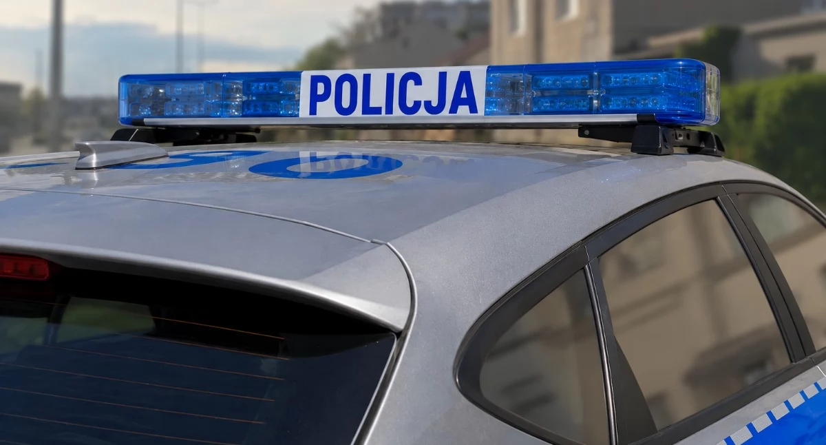 Radiowóz zderzył się z audi we Włocławku. Policjant ukarany mandatem