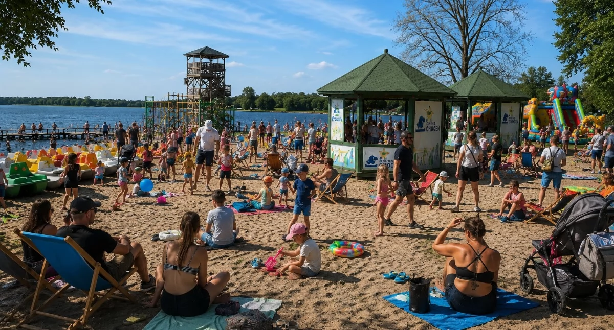 Dzień Dziecka w gminie Choceń. Plaża i nie tylko. Lista atrakcji robi wrażenie
