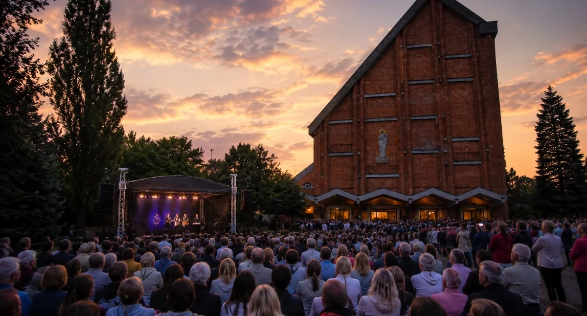 Koncert muzyki chrześcijańskiej w Parafii św. Józefa we Włocławku. Wieczór Chwały w 40 rocznicę Sanktuarium