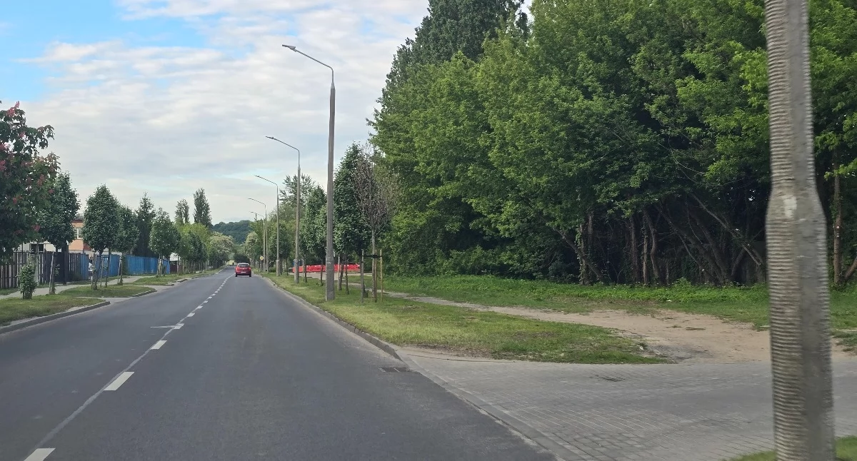 Ulica Barska we Włocławku częściowo zablokowana po znalezieniu niewybuchu