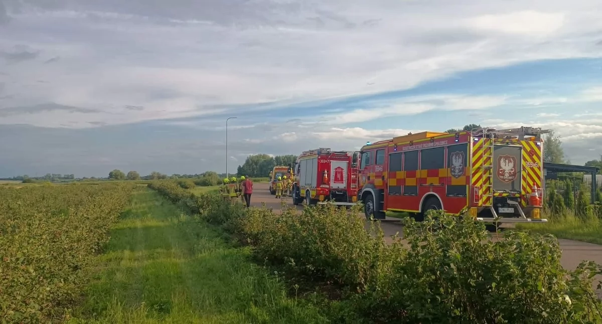 Motocyklista zderzył się z autem w Krukowie w gminie Choceń