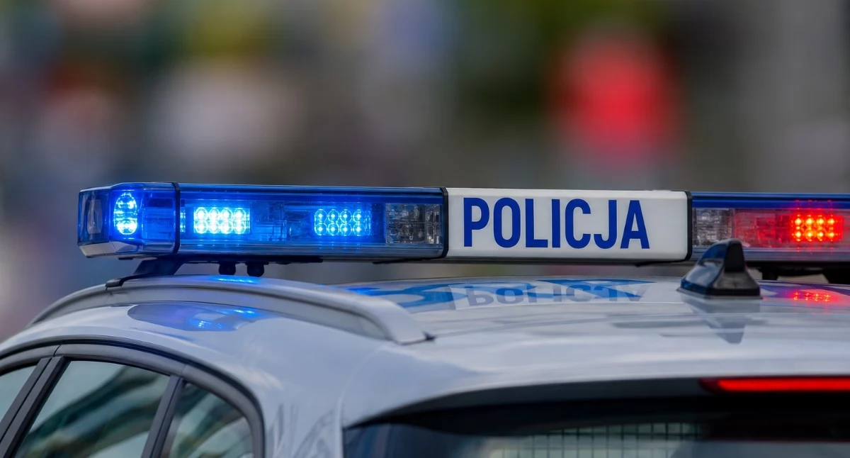 Mercedes uderzył w elewację budynku we Włocławku. Policja szuka świadków zdarzenia