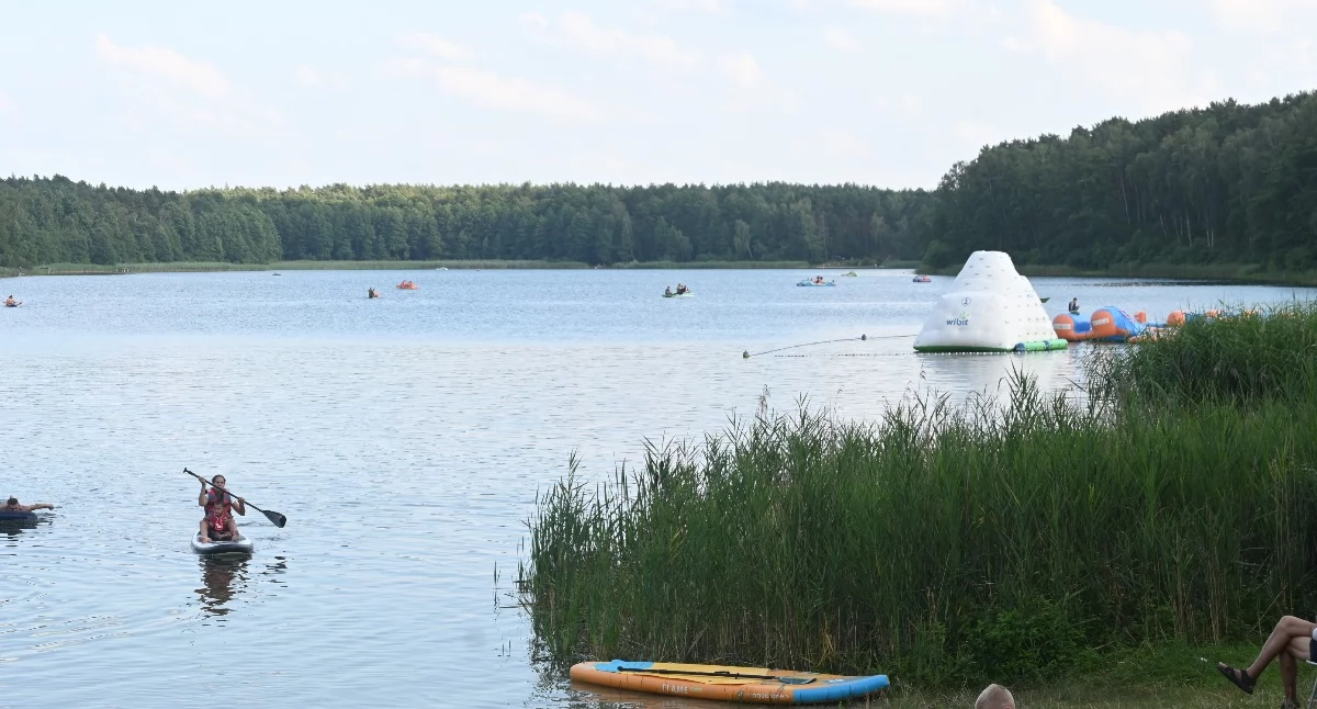 Jezioro Skrzyneckie i Jezioro Lubiechowskie w wakacje. Tak wyglądała sobota nad wodą