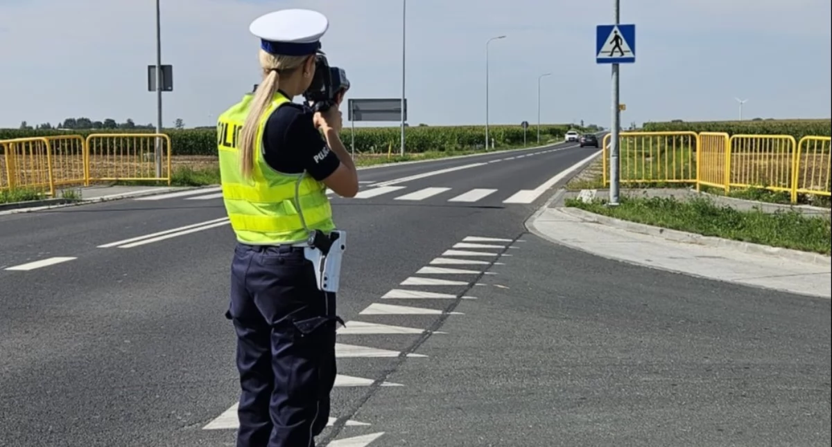 Obwodnica Lubrańca pod lupą. 72 mandaty i pięciu kierowców bez prawa jazdy