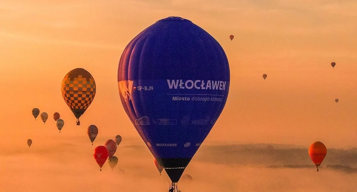 Włocławek ma swój balon. Za sterami stanął włocławianin Bartosz Nowakowski