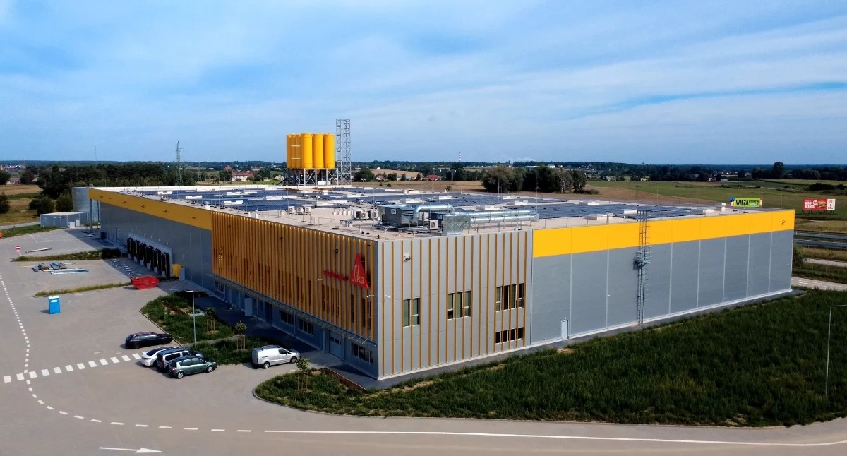 Nowa fabryka pod Brześciem Kujawskim jest gotowa. Sika ma już plany na kolejny etap