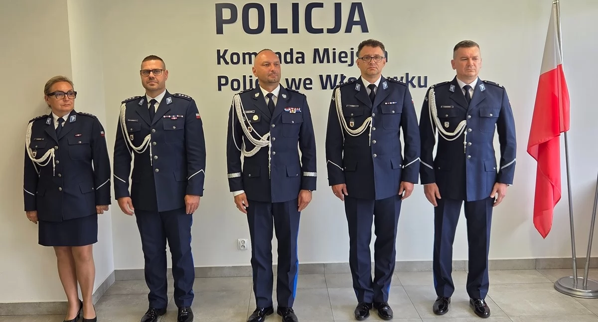 Zmiana w kierownictwie policji we Włocławku. Nowy zastępca komendanta już przejął obowiązki
