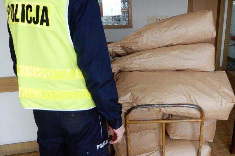 Kolejny „trefny towar”. Tym razem na Zawiślu. Co było w workach?