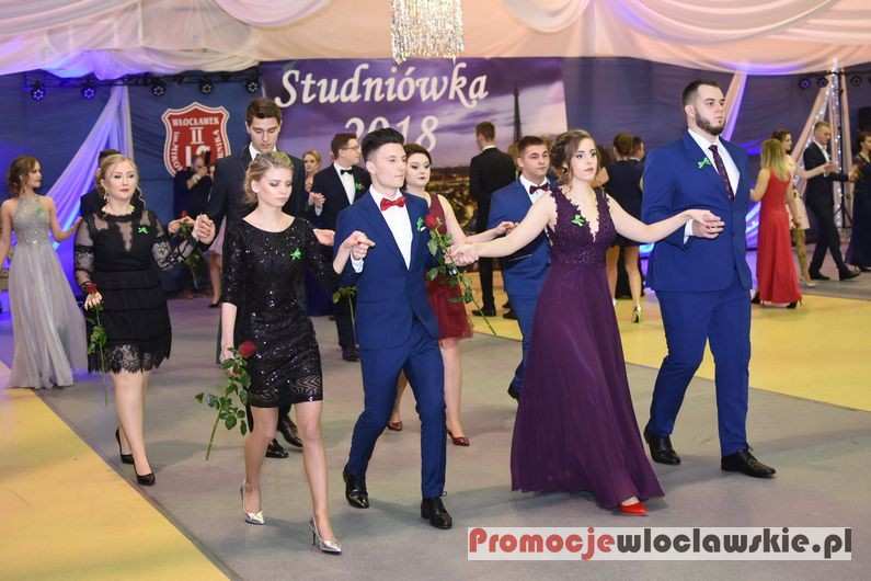 Studniówka 2018 Włocławek: II LO im. Mikołaja Kopernika cz. 2
