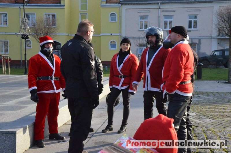 MotoMikołaje zawiozły  prezenty do Placówki Opiekuńczo-Wychowawczej  na ulicę Żytnią we Włocławku