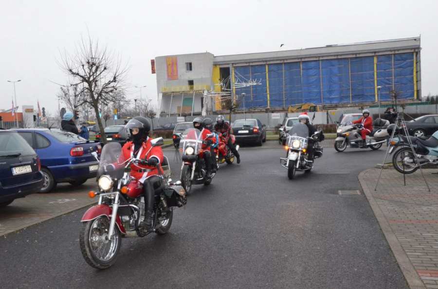 Motomikołaje 2017 we Włocławku