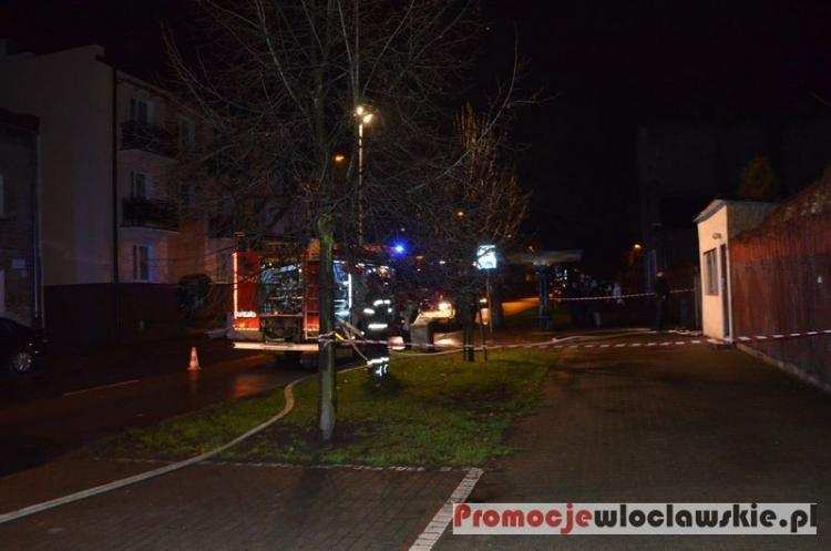 Pożar przy Św. Antoniego we Włocławku [ZDJĘCIA]