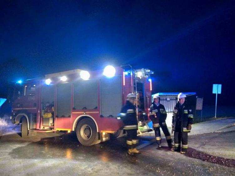 Pożar domu jednorodzinnego w Gminie Choceń. 4 zastępy straży pożarnej w akcji [ZDJĘCIA]