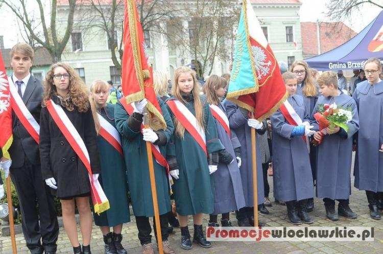 Powiatowe obchody Święta Niepodległości w Brześciu 2017. Rogale św. Marcina, bieg i ...