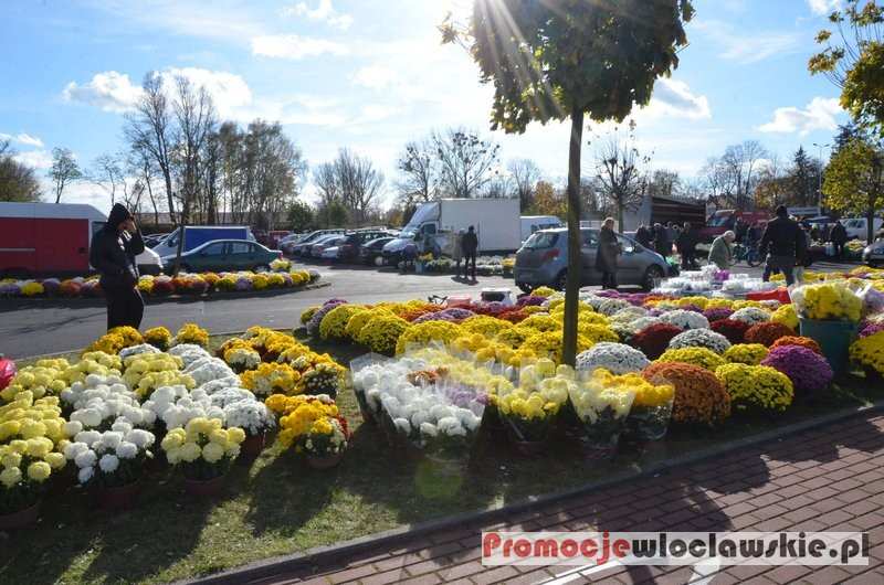 Wszystkich Świętych we Włocławku 2017 - Przygotowania  przy Hali Mistrzów