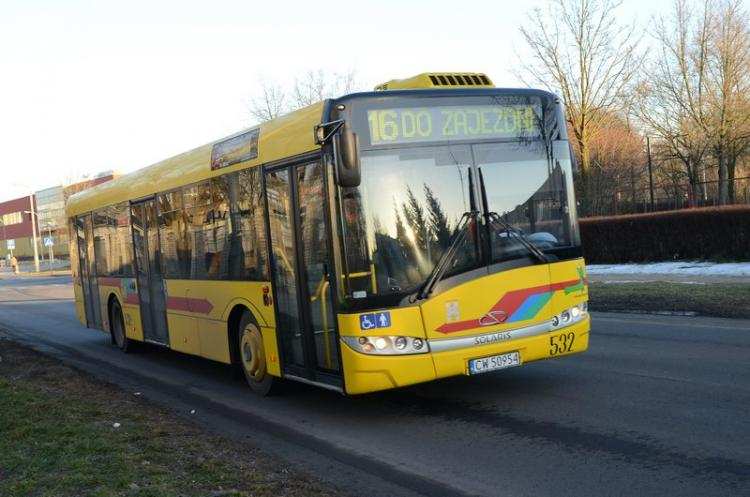 Kolejne zmiany tras linii MPK we Włocławku