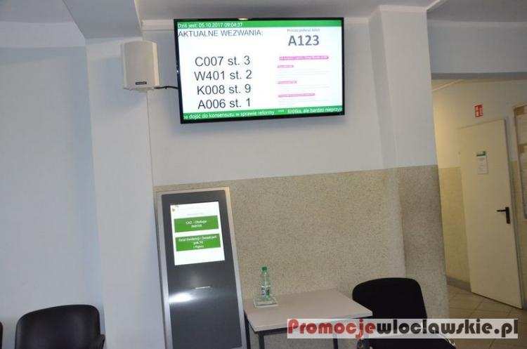 W Urzędzie Pracy we Włocławku ruszył nowoczesny system kolejkowy