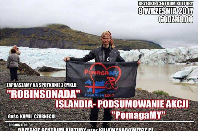 Kamil z Brześcia postanowił objechać Krainę Lodu … dookoła