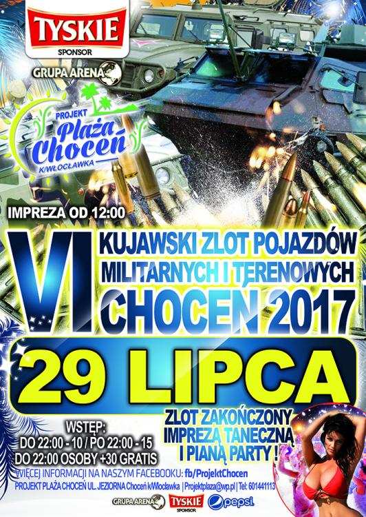 VI Kujawski Zlot Pojazdów Militarnych i Terenowych w ten weekend w Choceniu [PROGRAM]