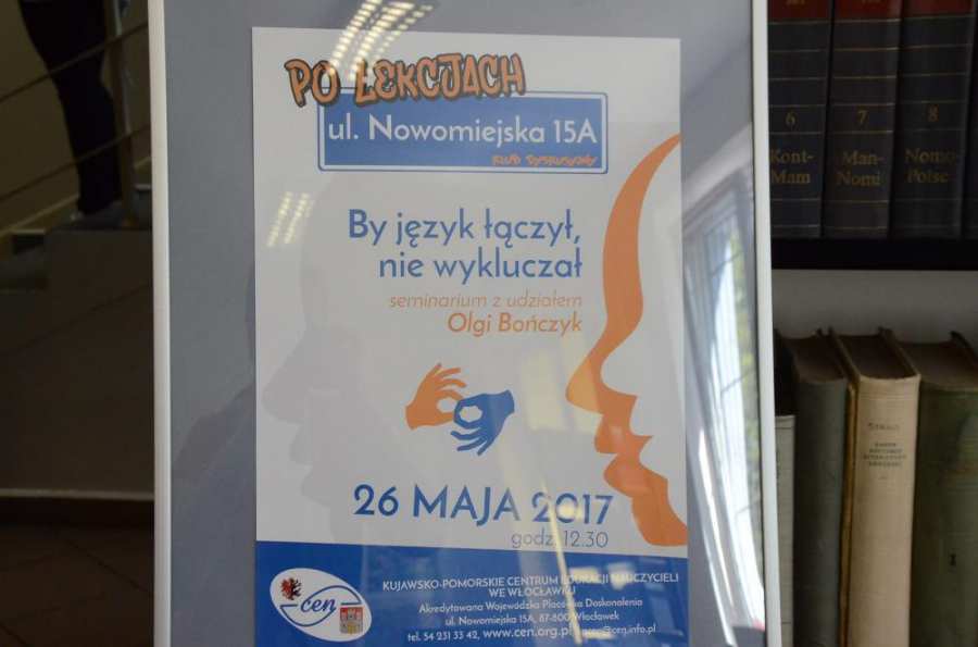 Olga Bończyk w KPCEN we Włocławku