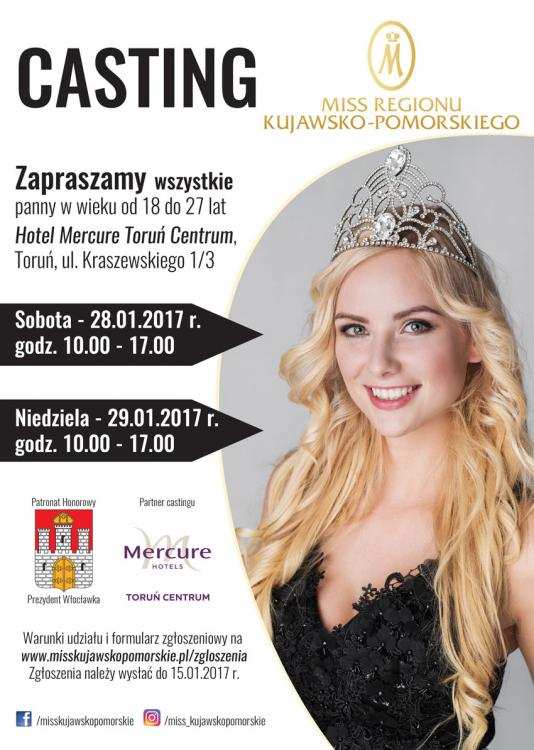 Zostań Miss Regionu Kujawsko-Pomorskiego! Ruszają castingi