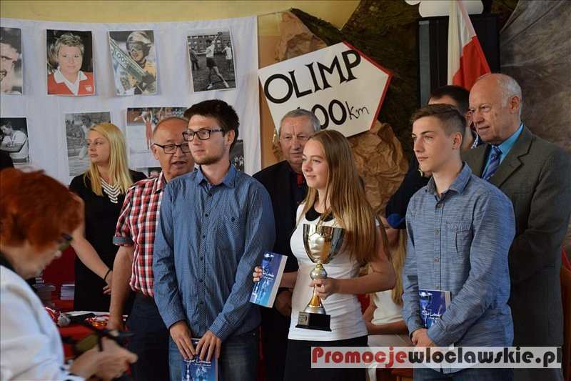 Gala powiatowego konkursu  w Lubrańcu „Mój Ci on – Olimpijski szlak 1924 2016”