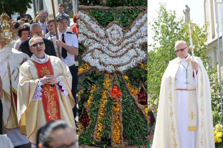 Boże Ciało 2016: Tłumy wiernych przeszły w procesjach ulicami Włocławka i okolicznych miejscowości [
