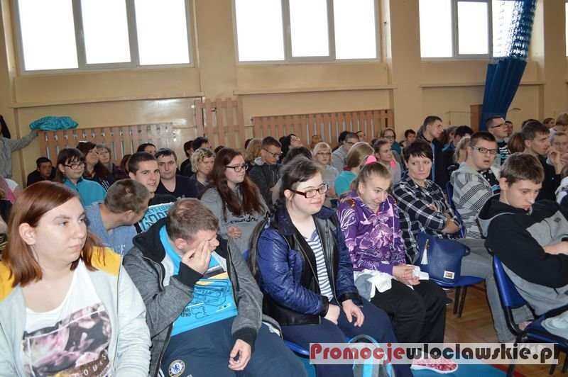 Happening przeciw dopalaczom w Zespole Szkół nr 3 we Włocławku
