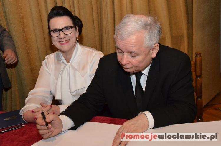 Jarosław Kaczyński odwiedził Włocławek [ZDJĘCIA]