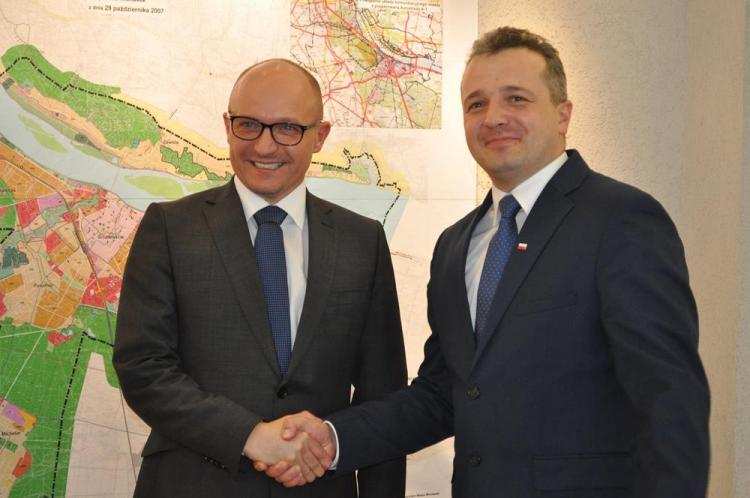 Wojewoda Kujawsko-Pomorski Mikołaj Bogdanowicz odwiedził Włocławek