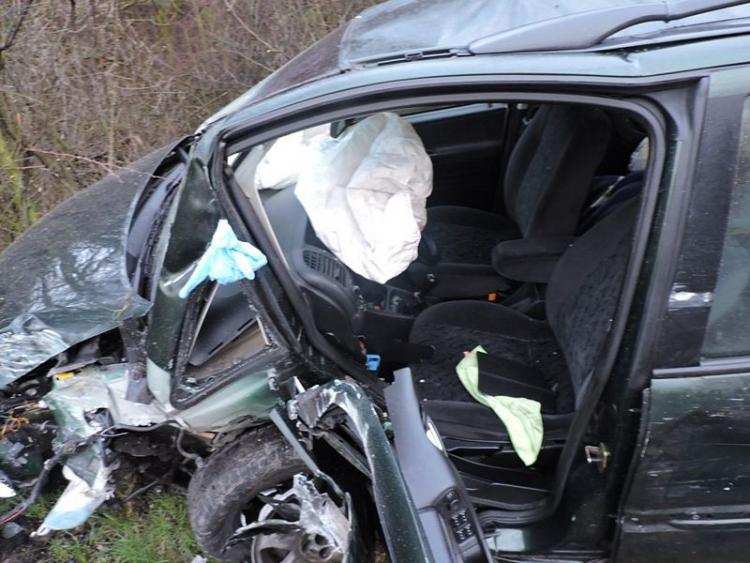 Groźny wypadek czterech aut przy tamie… 48-latek trafił do szpitala