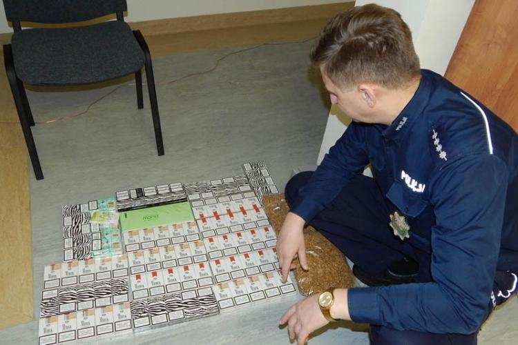 Kolejne tysiące nielegalnych papierosów i krajanki tytoniowej ujawnione przez policję